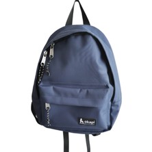 Okapi Lacivert Sırt Çantası – Okul ve Günlük Kullanım Için Şık ve Dayanıklı