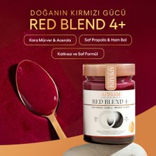 Apıfarm Apifarm Red Blend 4+ | Kara Mürver + Acerola + Propolis + Ham Bal Karışımı 415G