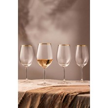 Rakle Astoria Gold 4'lü Kadeh Seti 540 cc