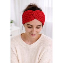 NurEra Design Örgü Kışlık Saç Bandanası