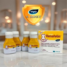 Viyo Renafelin 4X150 ml – Kediler Için En Iyi Böbrek Destekleyici Takviye