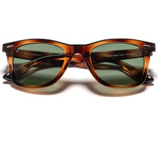 Eye Of Horus EOH1010 C30 Leopar Kemik Kare Unisex Güneş Gözlüğü