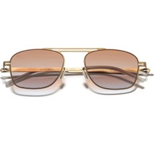 Eye Of Horus EOH5004 C3 Kahverengi Ultra Hafif Metal Kare Unisex Güneş Gözlüğü