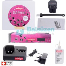 Heiniger Saphir Pink Evcil Hayvan Kırkma Makinesi Tek Akülü