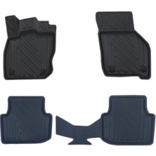 Btl Otomotiv Cupra Leon 2023 ve Sonrası Premium Araca Özel 4d Paspas | Otomatik Vites