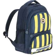 Me Çanta Fenerbahçe Nakış Detaylı Çubuklu Okul Çantası