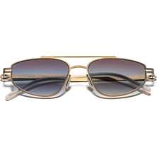 Eye Of Horus EOH5002 C3 Kahverengi Ultra Hafif Metal Geometrik Unisex Güneş Gözlüğü