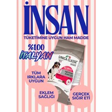 Unica Classe Yüksek Enerji ve Eklem Sağlığı | Tüm Irklar için Sığır Etli Köpek Maması 10kg | %100 İtalyan Superpremium
