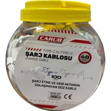 İzipec Type-C To Type-C 100 cm Şarj Kablosu 48 Adet Fiyatı (Br 590 18 86)