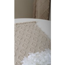 Nrz Nerez Tekstil Bohem Kabartma Desenli Masa Runnerı | Modern Ev Dekoru