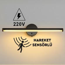 Nobbystar Sök-Tak Günışığı Yapışkanlı Sensörlü Elektrikli LED Aplik 38CM - 220V
