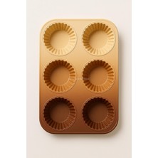 2 Adet 6’lı Silikon Muffin Kek Kalıbı Dayanıklı Yapışmaz Gıda Dostu Renkli Esnek Muffin Kalıbı Kolay Temizlenen Mini Kek Kalıbı Pratik Modern Mutfak Için (Muffin)