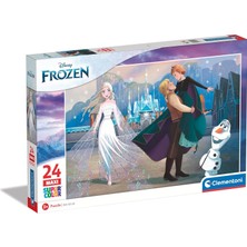 24242 Supercolor Karlar Ülkesi Yapboz, 24 Maksi Parça, 3 Yaşından Itibaren Renkli Çocuk Yapbozu, Özel Parlaklık ve Renk Yoğunluğu, Çocuklar Için Beceri Oyunu, Çok Renkli