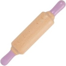 Doğal Ahşap Merdane Lila