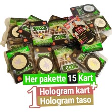 Bambapaw 15 Adet Futbolcu Kartları + 1 Adet Hologram Futbolcu Kartı + 1 Adet Hologram Taso -Futbolcu Kartları