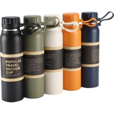 Çelik Içli Termos 850 ml Turuncu SKM004