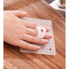 Çok Amaçlı Sebze ve Meyve Temizleme Patates Soyma Fırçası, Patates Temizleyici, Sebze Yıkama Fırçası, Parmak Takmalı Çok Fonksiyonlu Mutfak Temizleme Fırçası (3 Adet)