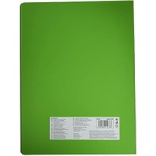 Sunum Dosyası, 20 Şeffaf Poşetli, Açık Yeşil, 45641050