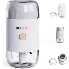 Beechef Şarjlı Rondo ve Kahve & Baharat Öğütücü Pratik Kullanım ve Dayanıklı Yapı ile Güçlü Performans