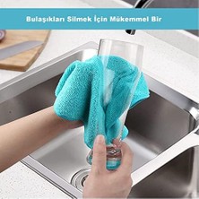 Mikrofiber Temizlik Bezi 8'li Çok Amaçlı Iz Bırakmaz Ilbays Temizlik Bez - Renkli Oto Kurulama Bezleri - Mutfak Bezi - Leke Bırakmaz Bulaşık Kurulama Bezi