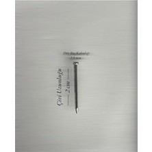 Filografi Filografi Çivisi Nikel Renk Düz Baş 500 Gram