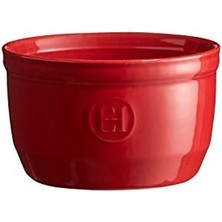 Emile Henry Fransa'da Üretilmiştir 240 ml Ramekin (2'li Set), 4" x 2" 5", Bordo Kırmızısı