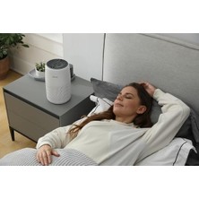 Ev Tipi Hava Temizleme Cihazı, Etkili Filtreleme, 25 Db Düşük Ses, Daha, Iyi Uyku Için, Koku Süngeri, 7W, Ekonomik, 3 Üfleme Hızı, Ofis Için, Core Mini, Beyaz