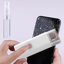 Çok Fonksiyonlu Tablet Tv Bilgisayar Ekranı Klavye Kulaklık Temizleme Kiti Fırçalı Tuş Çektirme Aparatlı Spreyli Elektronik Temizlik Seti