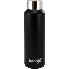 Çelik Içli Termos 600 ml Siyah SKM033