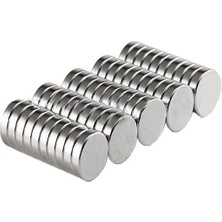 Hdg Mıknatıs Yuvarlak D15X3 mm - 4 Adet - Deney Mıknatısı