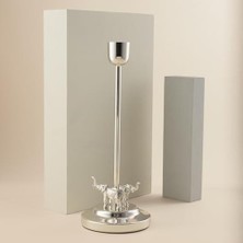 Ganesha Gümüş Şamdan