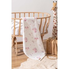 Fluffy Bebek Battaniyesi 70X100 cm Unıcorn Desen