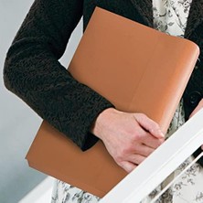 Kapaklı ve Kancalı ve Halka Kapatmalı Genişleyen Dosya Cüzdanı, 2" Genişletme, Yasal Boyut, Redrope, Kutu Başına 50 (77145)