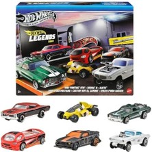 1:64 Ölçekli Metal Oyuncak Araba ve Kamyonlar, Özel Süslemelere Sahip 6'lı Hw Araç Seti (Stiller Çeşitlilik Gösterebilir), JBY78