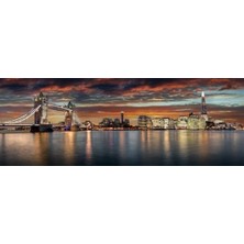 Tower Bridge,london 1000 Parça Panorama Puzzle