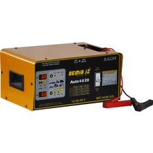 Demiriz Auto 4820 Tristör Kontrollü Tam Otomatik Akü Şarj Cihazı 12-24-48 Volt