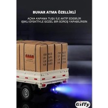 Uzaktan Kumandalı Rc Kamyonet Beyaz, Sesli Işıklı Yük Taşıma Aracı, Şarjlı ve Pil Hediyeli