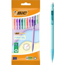 Matic Pastel 0.7 Uçlu Versatil Kalem 10'lu Poşet, 5 Farklı Pastel Renk, 3 Adet 0.7 Hb Uç Ile, Kolayca Silinir