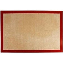 %100 Silikon Pişirme Matı, Silpat - Yıkanabilir Yanmaz Pastacılık Fırın Matı - Dayanıklı, Çok Renkli, 30 x 40 cm
