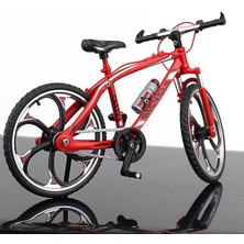 PremiumPort Mini Alaşım Dağ Bisikleti Diecast Model, 1:10 Ölçek, Detaylı Minyatür