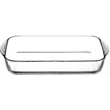 Borcam Kulplu Dikdörtgen Tepsi