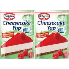 Dr. Oetker Cheesecake Yap 222 gr 2'li Paket Standart Malzeme Özellikleri ile Hızlı Hazırlık