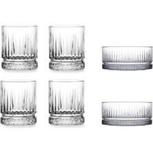 2' Li Çerezlik ve 4' Lü Viski Bardağı Set