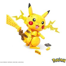 Mega Aksiyon Figürü Yapı Oyuncakları, 211 Parçalı Pikachu, 10 cm Uzunluğunda, Eklemleri Bükülebilen Karakter, Çocuklar Için Hediye Önerileri, GMD31
