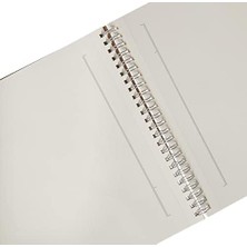 Bloknot, A4, 80 Yaprak, Düz, Karton Kapak, Spiral Cilt, 70G Kaliteli Kağıt, Asorti Renkler, Dayanıklı ve Kullanışlı