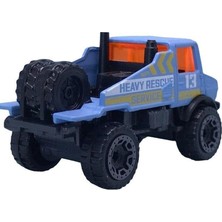 -Benz Unimog 1300L Hw Haulers 4/5 (61/250) HKJ99 Kısa Kart Mattel 2023 + Blister ve Kart Koruyucu Paket Friki