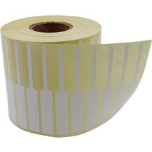 Hazır Al Hızlı Al Kuyumcu Etiketi, Mücevher Stickerları, Takı Etiketleri, 95X12 4000 Adet Rulo Etiket, Pp Opak Baskısız Jewelry, Jewelery Etiketleri, Altın,, Yüzük Etiketi