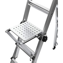 Giant Ladder Systems, Çalışma Platformu, Merdiven Aksesuar, Alüminyum, 370 Lbs Ağırlık Derecesi, (10104)