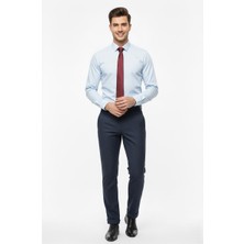 Presto Erkek Slimfit Armürlü Pantolon Lacivert 3193-250