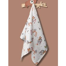 Çok Amaçlı Müslin Örtü & BATTANIYE,%100 Pamuk, 85X90 cm